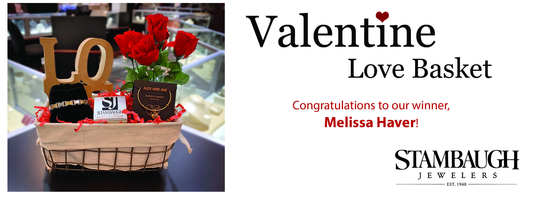 Valentine Love Basket Winner